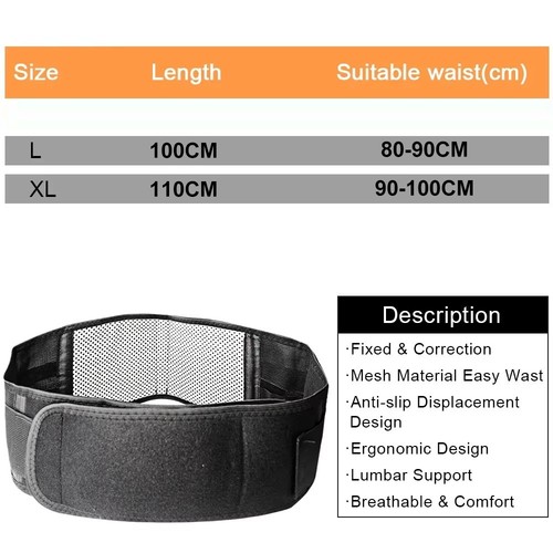 Magnetic back support - back,