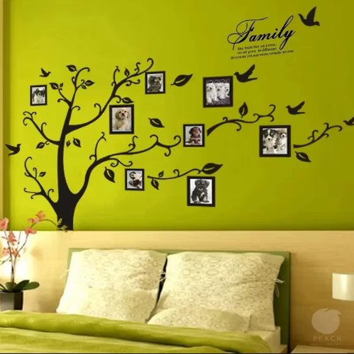 Large family tree wall decal - wall,