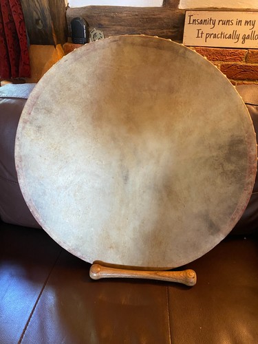 Bodhran drum with 9 - with, 9"