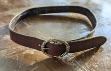 Mulberry leather belt with