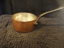 Vintage copper sauce pan