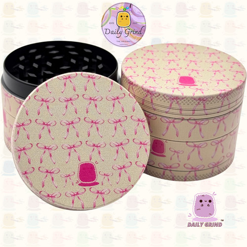 Cute pink bows premium 50mm - pink,