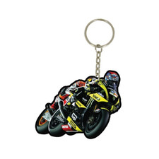 Printed pvc motogp key - key, ring