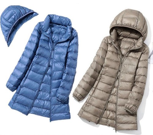 Women duck down jacket - duck,
