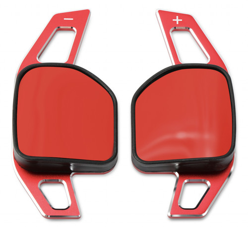Red metal paddle shift - red, gear
