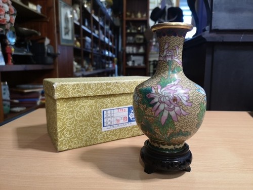 Antique chinese cloisonne - antique,