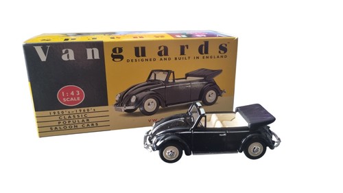 Vanguards vw cabriolet - vanguards, 1:43