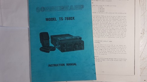 Sommerkamp model 788dx - model, ts-788dx