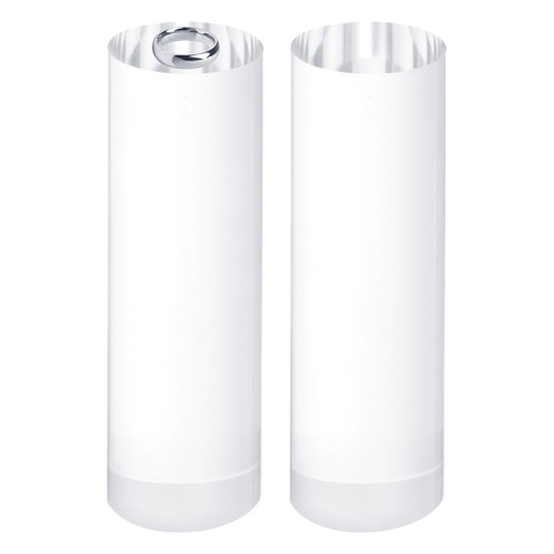 2pcs acrylic cylinder display - 2pcs,