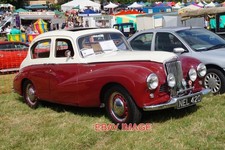 PHOTO  TWO-TONE 1954 SUNBEAM TALBOT 90 MKIIA 2267CC WITH ALL THE FUN OF THE FAIR