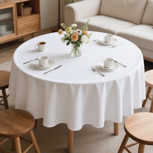 Inch round white - 70,