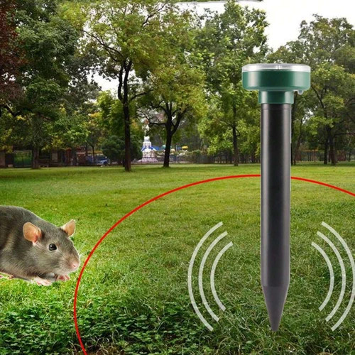 Ultrasonic garden deterrent - 2x,