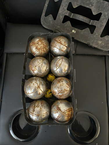 Metal pétanque boules set - pétanque,