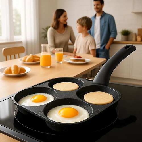 Hole frying pot - egg, pan