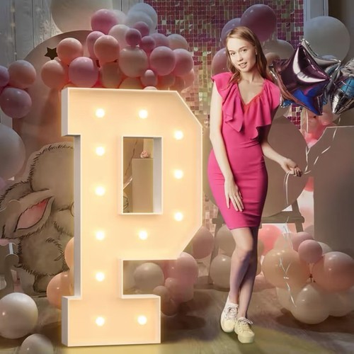 4ft large marquee letter - marquee, p