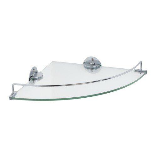 Bathroom corner shelf glass - bathroom,