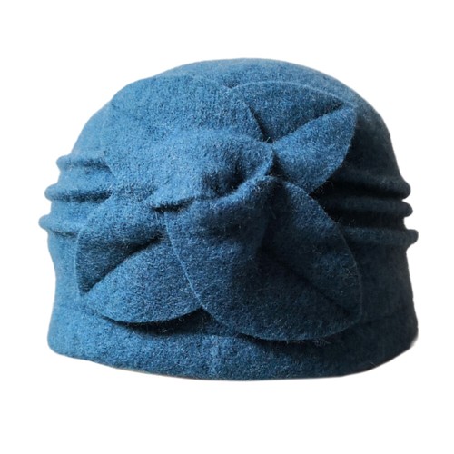 Flower cloche hat - flower, soft