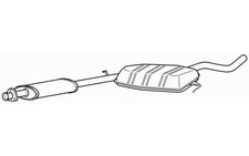 Quality Centre Exhaust Middle