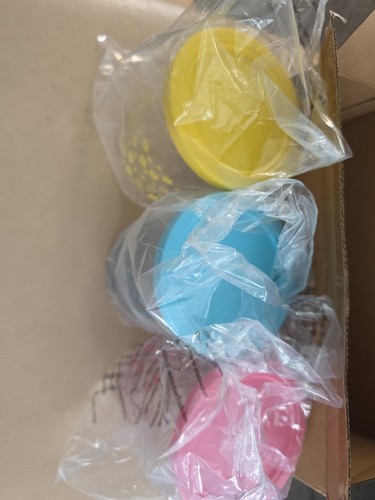 Plastic snack pots food - snack,