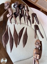 Hand-Carved African Figures