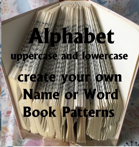 Folding book alphabet - book,