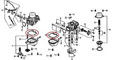 2 x HONDA GL 500 650 82-83