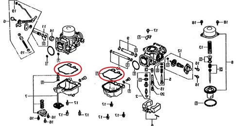 Honda 500 650 82 83 - gl,