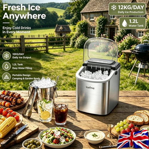 Ice maker machine counter top - machine,