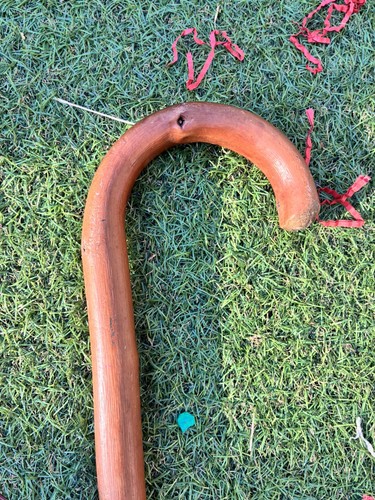 Old rustic wooden - rustic, crook