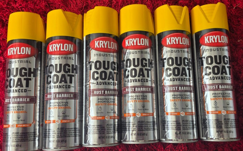 New krylon industrial yellow - new,