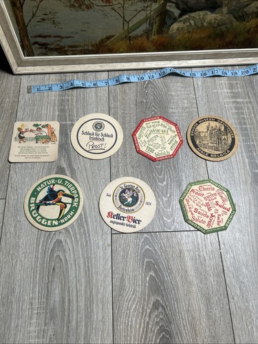 Vintage german beer mats - beer, mixed