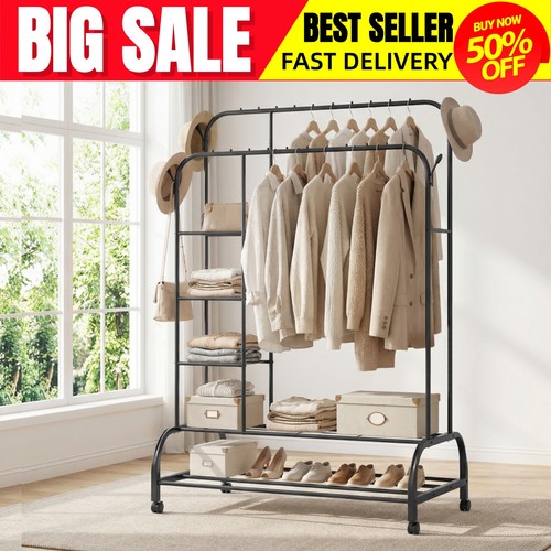 150kg heavy duty clothes rail - heavy,