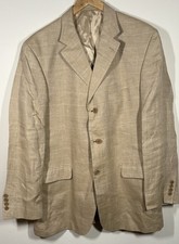 M&S Mens 46L Linen Blazer