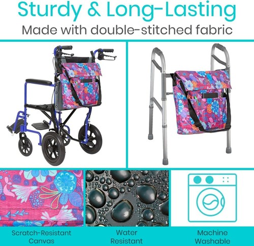 Vive wheelchair walker bag - walker,
