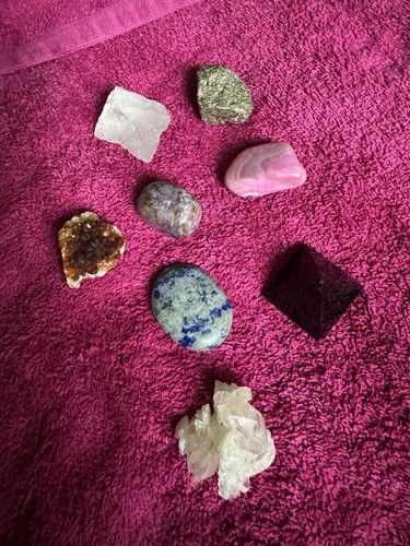Crystal bundle pieces - crystal,