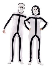 Adult Stickman Drawing Figure