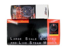 ACCUCRAFT/HITEC '1:19' SCALE GREEN 0-4-0T FREELANCE LIVE STEAM LOCO & CONTROLLER