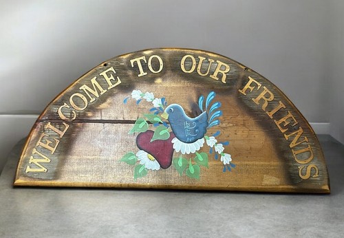 Vtg welcome our - welcome, friends