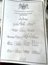 GLOUCESTERSHIRE    CCC  -