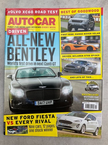 Autocar magazine july - magazine,