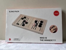 Sling Puck Board Game Age 6+ **Opened but Unused** (VERY GOOD CONDITION) 