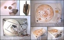 Vintage BSR White 4-Speed