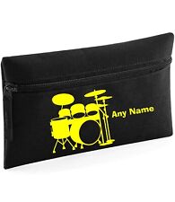Drum Kit Print Black