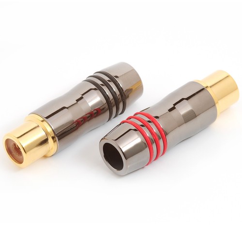 Rca phono line sockets - in,