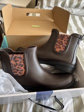 Joules wellybobs uk8 brown and - joules,