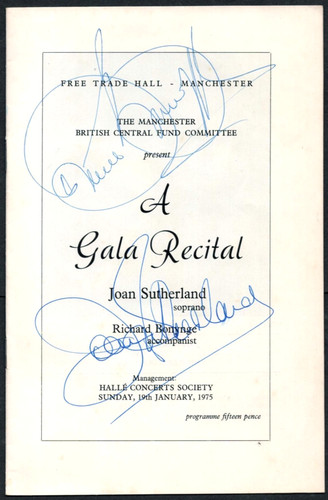 Signed autograph theatre - signed,