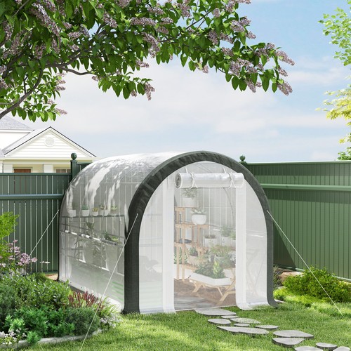 Upgraded polytunnel - upgraded,