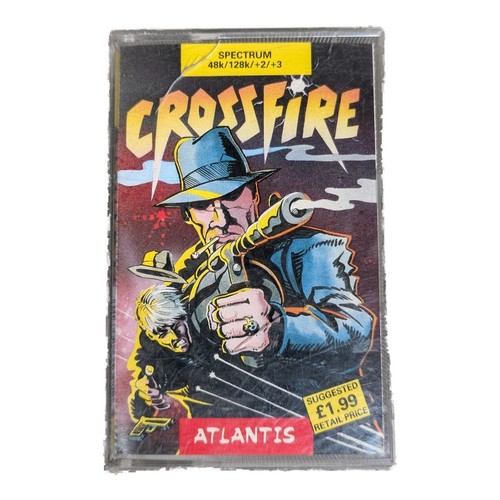 Crossfire game atari - game,