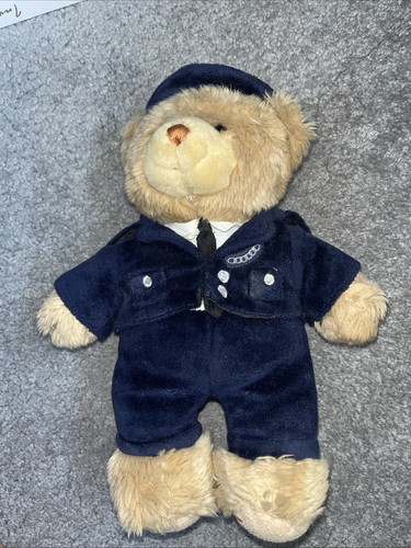 Hamleys police teddy plush toy - police,