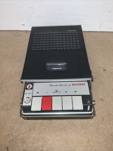 Vintage bush portable cassette - portable,